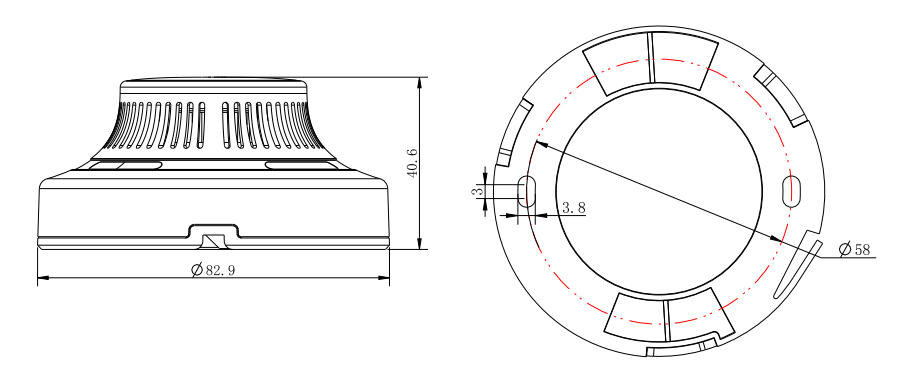 Dimension and installation